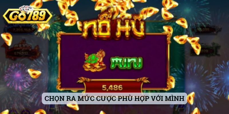 Chọn ra mức cược tại tứ linh kho báu phù hợp với mình